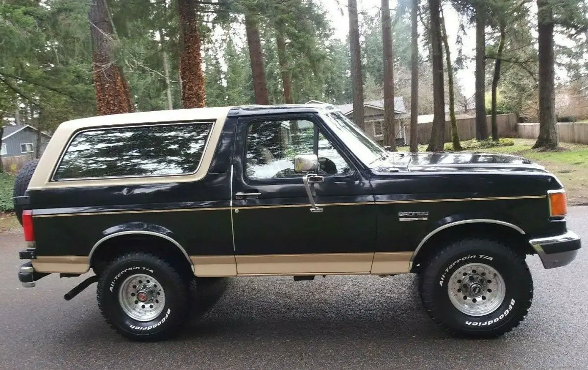 no resever 1991 bronco eddie bauer 4x4. 5.8 v8 auto sell worldwide rust free