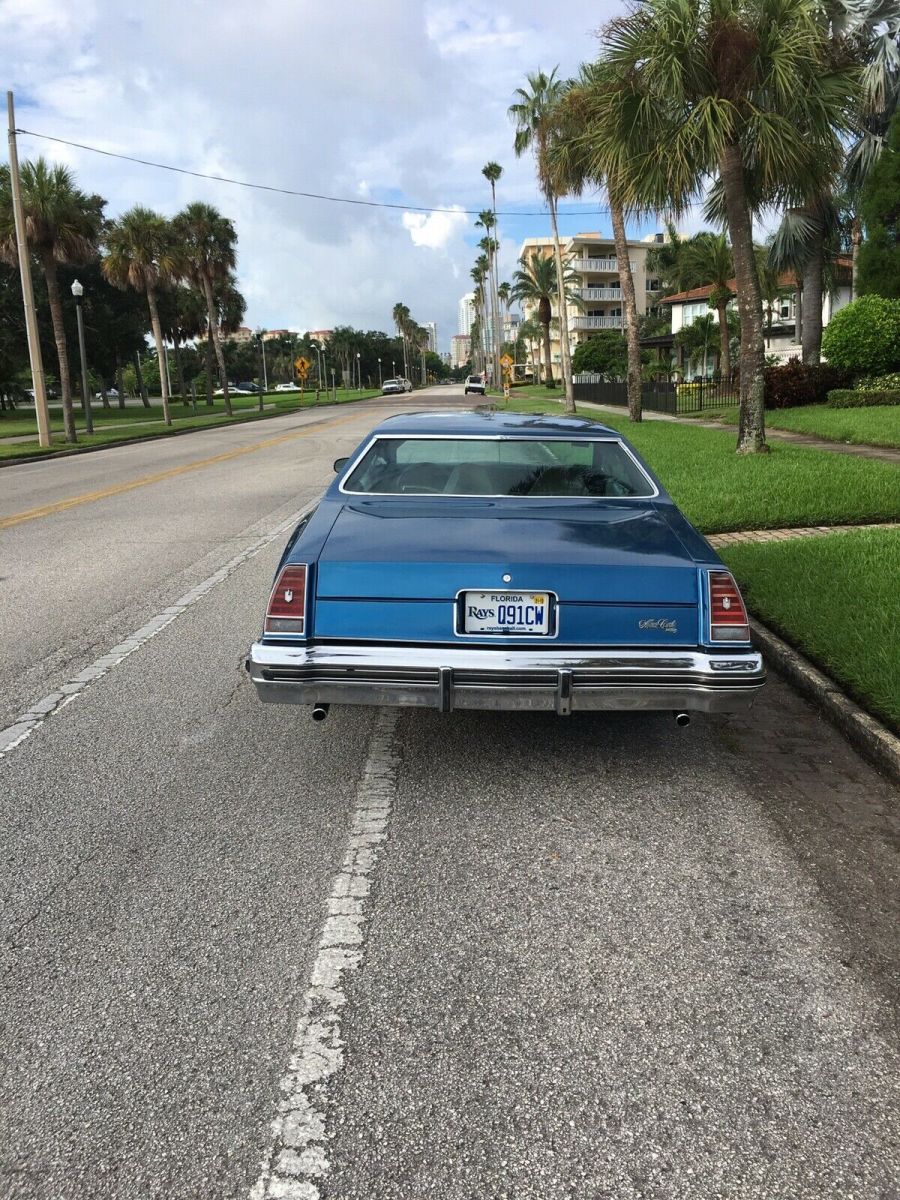 1976 chevrolet monte carlo coupe coupe blue rwd automatic landau