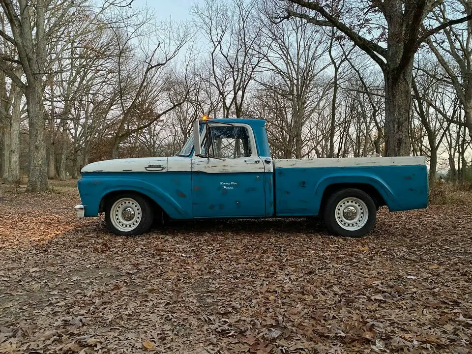1963 ford f-100 resto-mod on crown vic chassis