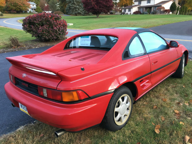 1991 toyota mr2 base coupe 2-door 2.2l pristine condition must lqqk!!!