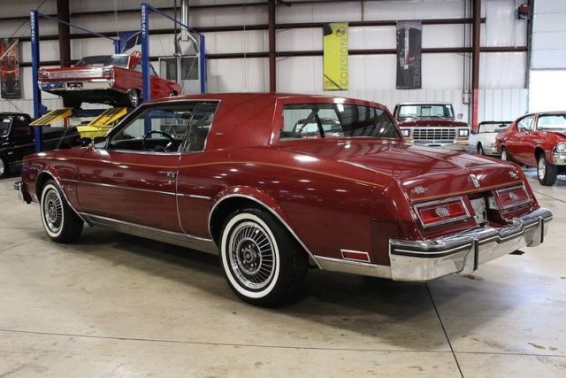 1983 buick riviera 59204 miles firemist red coupe 6 cylinder automatic