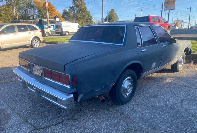 1986 chevrolet caprice 4dr sedan
