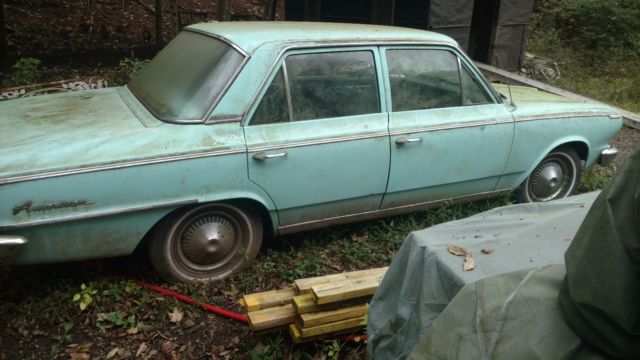 two 1965 amc rambler americans