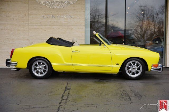 1974 volkswagen karmann ghia convertible, manual trans, 500 miles since resto