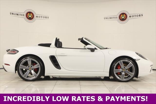2017 porsche 718 boxster s