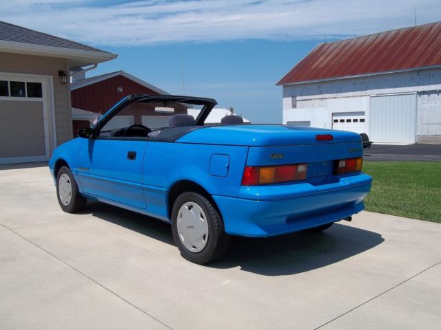 1991 chevy geo metro lsi convertible mint 12k original miles museum quality