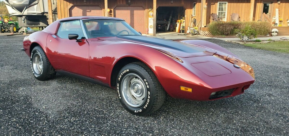 1971 corvette 350 numbers matching t tops ps disc brakes tilt wheel - see video