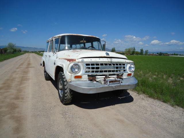 1963 international travelall 4x4 ramsay pto winch western high desert survivor
