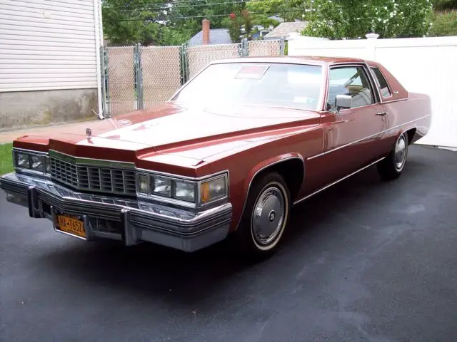 1977 cadillac coupe deville ,survivor, 53k miles , loaded, garaged ,runs great