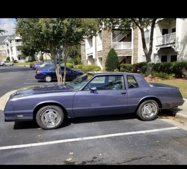 84 monte carlo ss ultra rare blue !