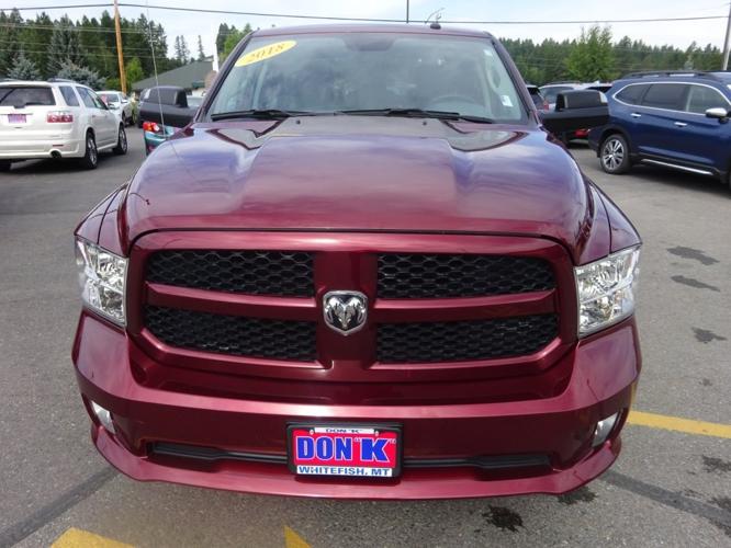 used 2018 ram 1500 express whitefish, mt 59937 for sale in whitefish, montana