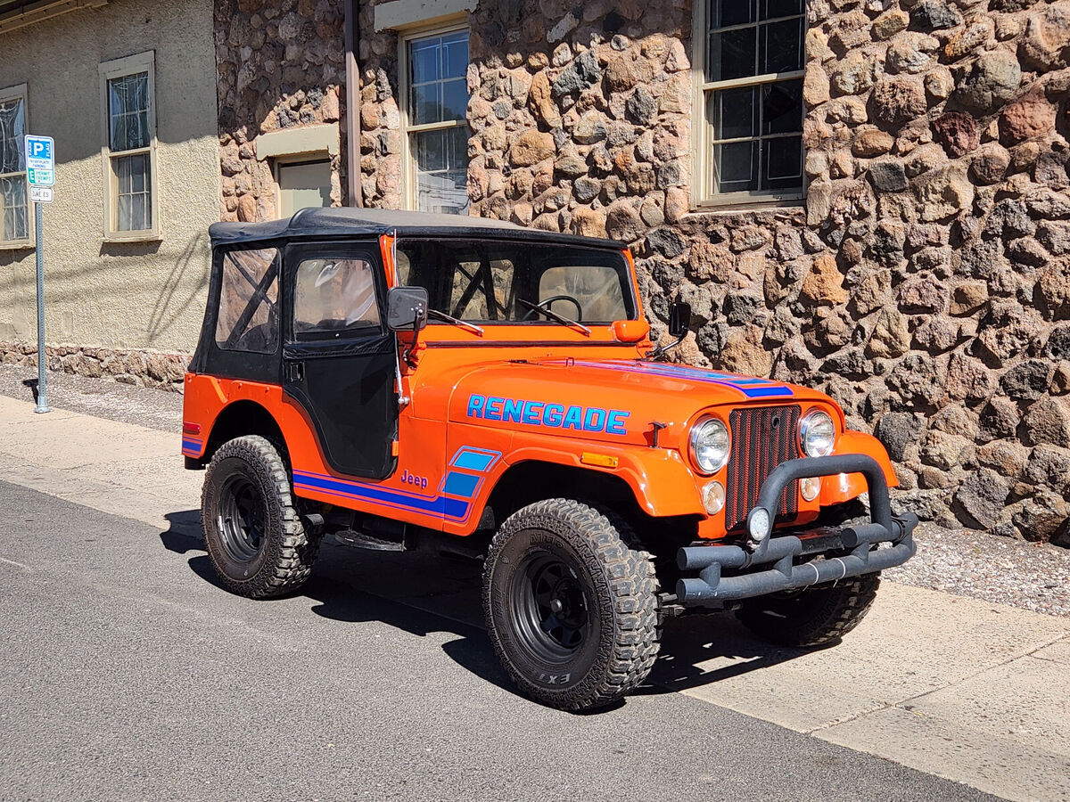 classic 1975 jeep cj5 renegade 4x4 beautiful cond street/trail clean title keys