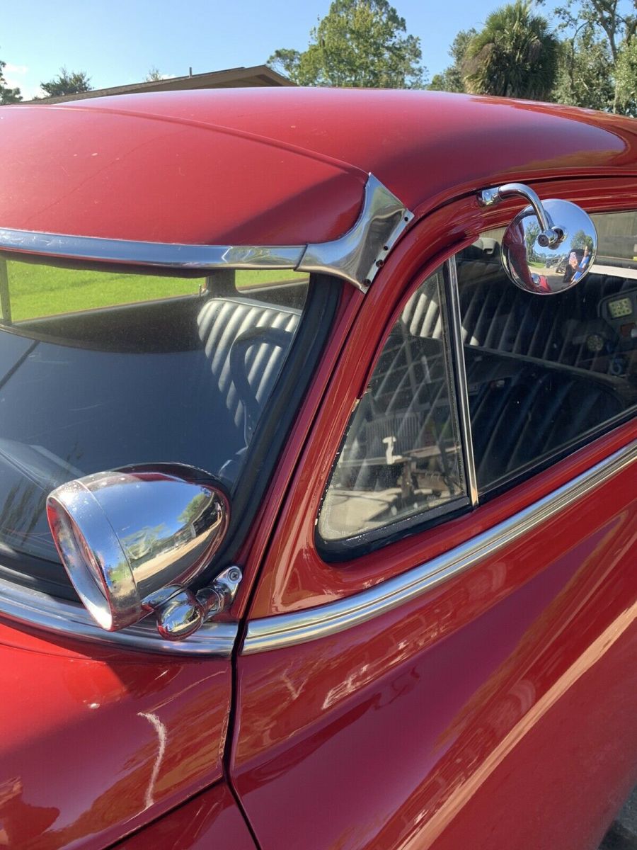 1953 chevrolet bel air coupe red rwd manual