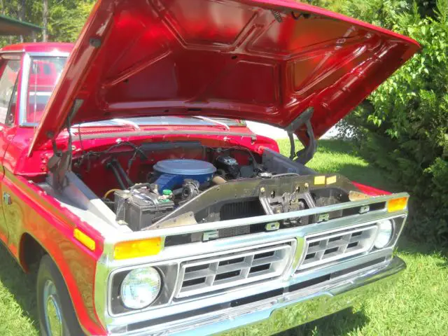 1976 ford f-100 8625 original miles red rare find