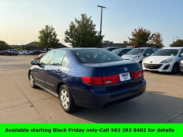 2005 honda accord 2.4 lx