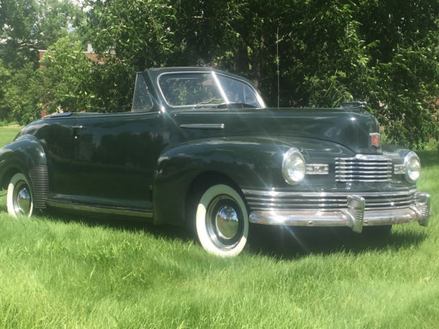 extremely rare 1948 nash ambassador custom convertible