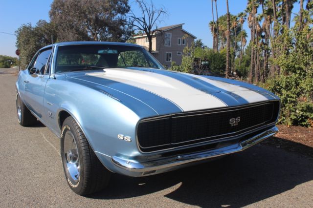 1967 camaro real rs/ss 396 12 bolt w/ trac bar 4 speed california car 1968 1969