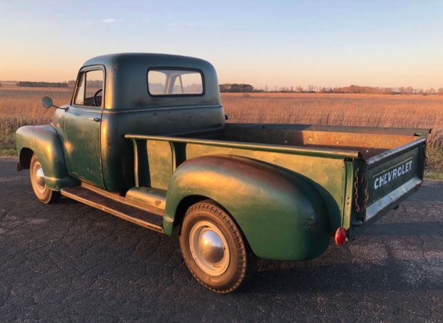 barn find 1953 chevrolet 3600 3/4 ton pickup truck patina rat rod gmc 1947 1950