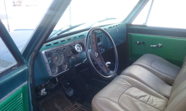 1968 chevrolet c10 1/2 ton short bed stepside pickup truck- v-8- estate sale