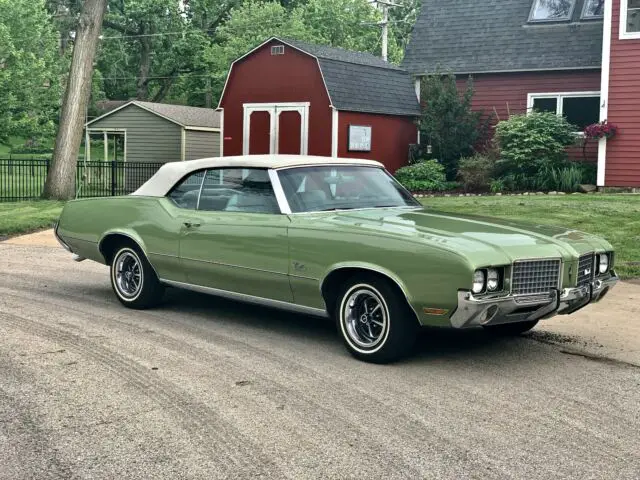 1972 oldsmobile cutlass supreme convertible 1 owner time capsule! none finer!