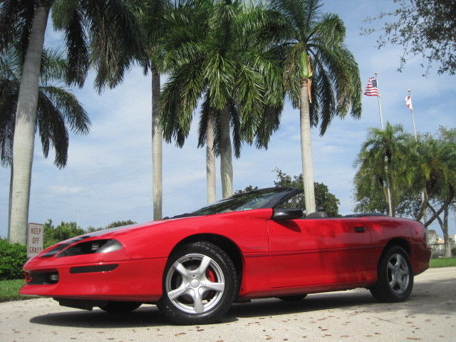 fantastic 1994 chevy camaro conv, auto, leather,power top, south,fl car from new