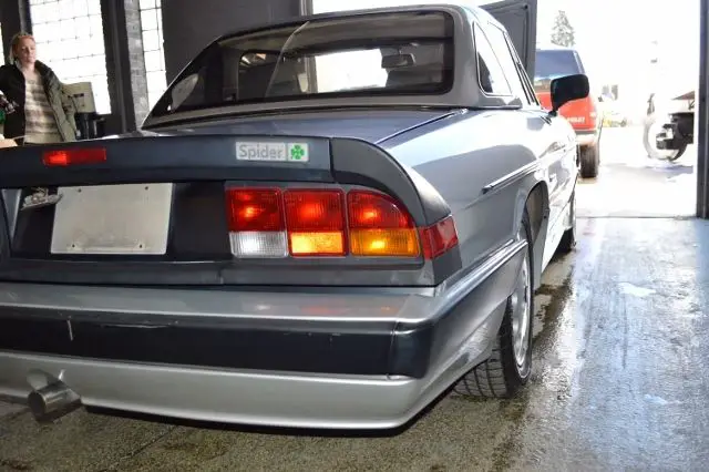 1986 alpha romeo spider quadrifoglio