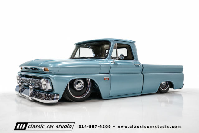 1966 chevrolet c-10 custom pickup with 6.0l v8, 4l80e, air ride, a/c & much more