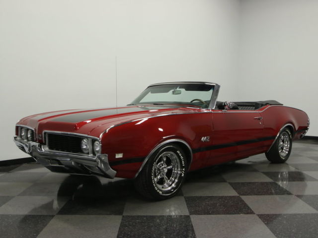 real 442, very nice car, cold ac, strong olds 455 v8, like new inside and out!