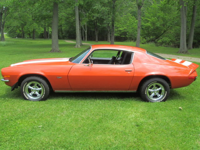 1970 chevrolet camero z28 completely restored