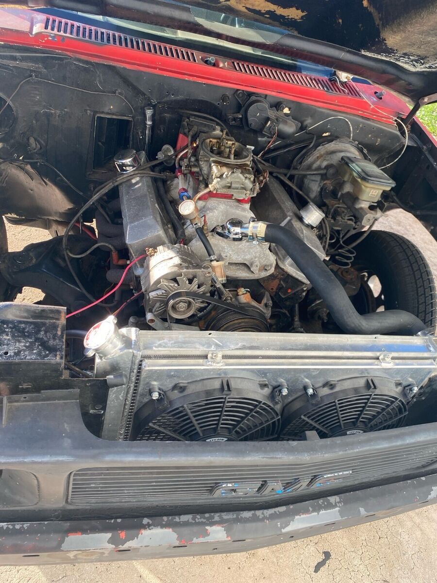 1991 gmc sonoma red rwd automatic