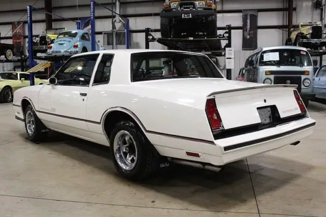1985 chevrolet monte carlo ss 40546 miles white sedan 5.0 liter v8 automatic