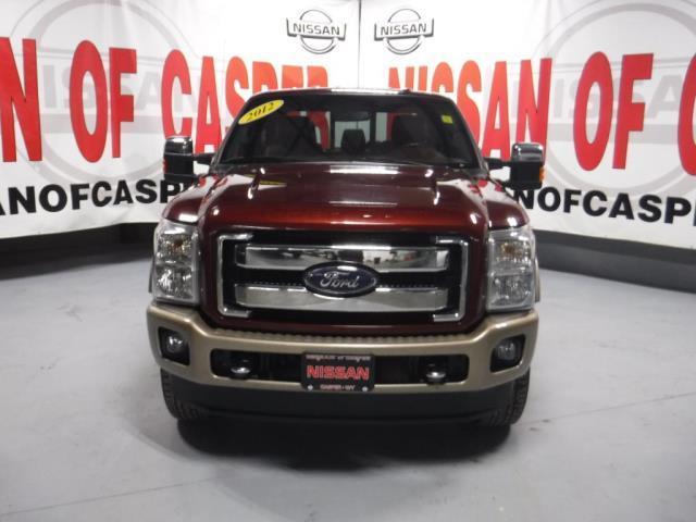 2012 ford f-250 super duty king ranch 4x4 king ranch 4dr crew cab 6.8 ft. sb pickup for sale in bar nunn, wyoming