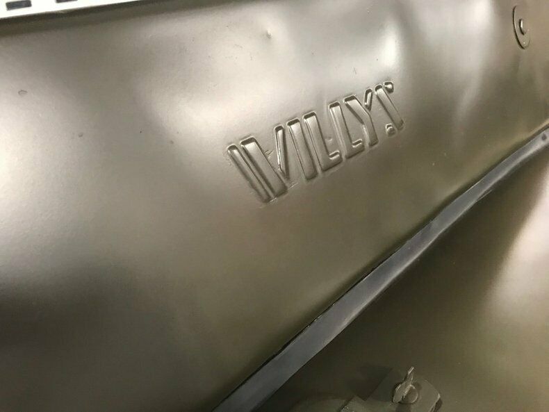 1948 willys cj-2a jeep universal, restored, rebuilt, very clean military example