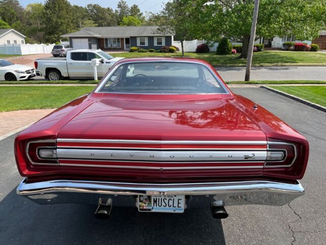 1968 plymouth road runner coupe red rwd automatic road runner