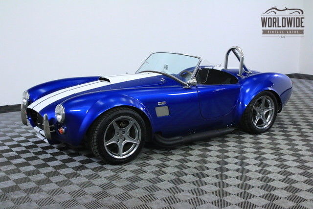 1965 blue factory five 5.0l fuel injected!