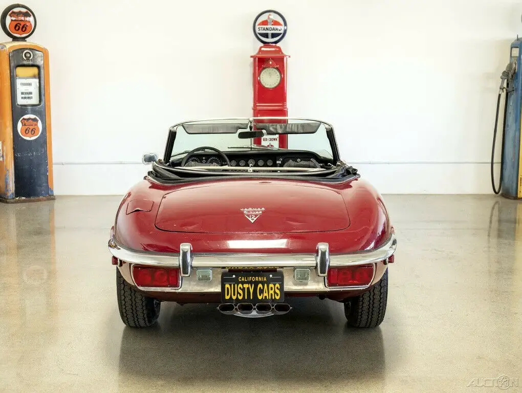 "barn find" early etype s3 roadster 23,981 orig miles stored 40 yrs
