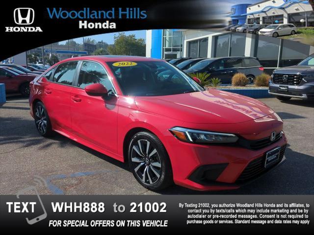 2022 honda civic ex