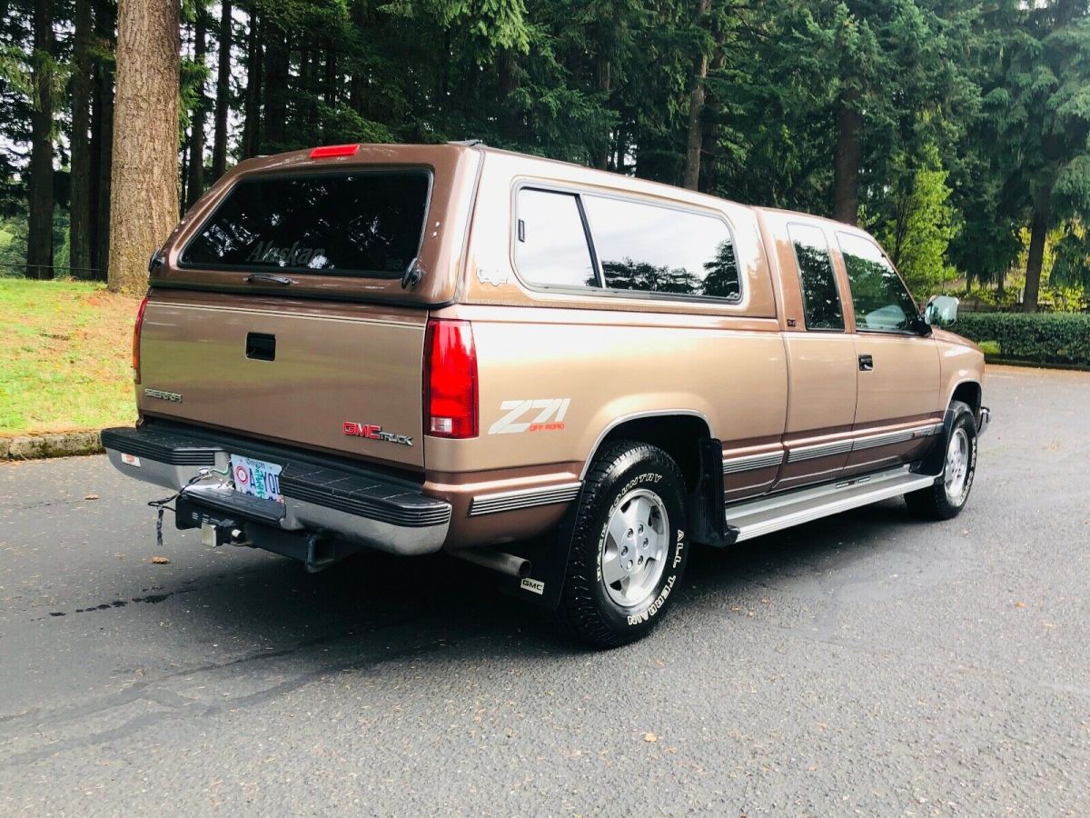 1994 gmc sierra extended cab 4x4 z71 1-owner low miles garage kept !!! must see
