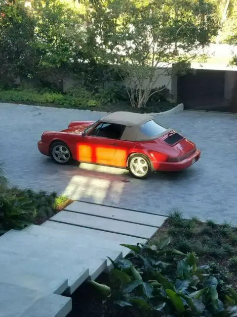 1991 porsche 911 c4 cabriolet