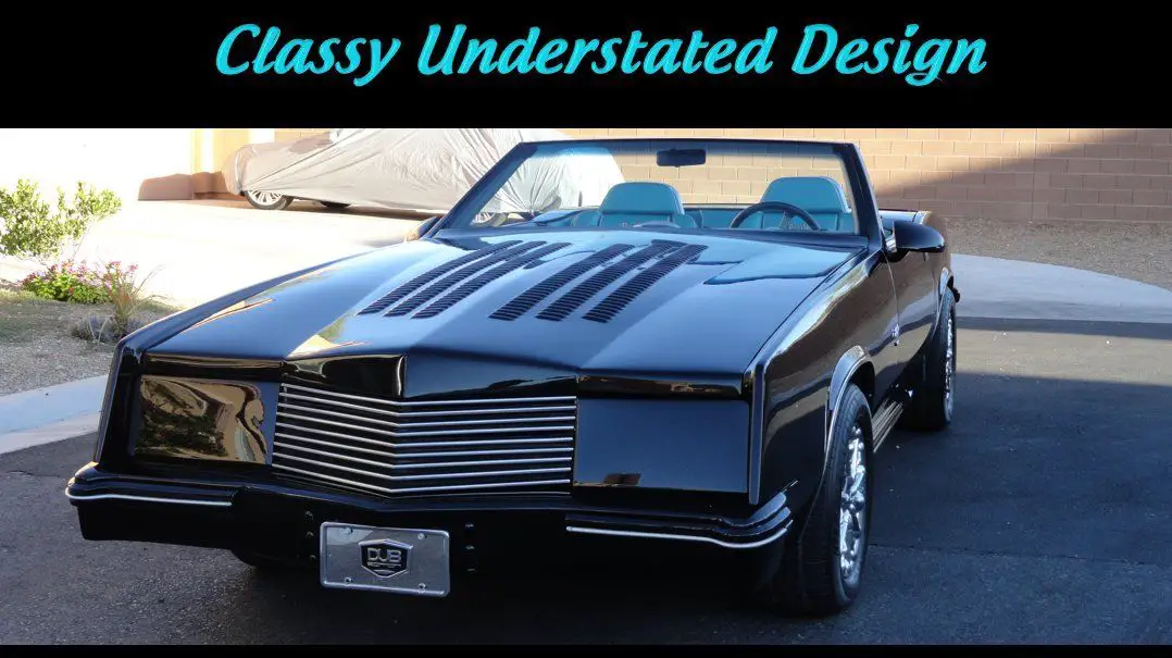 custom collector car for sale - one off cadillac ultimate boulevard cruiser
