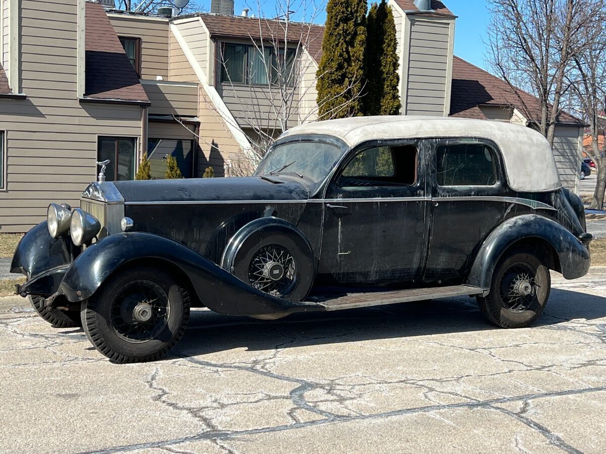 rolls-royce springfield phantom i with distinctive bohman and schwartz coachwork