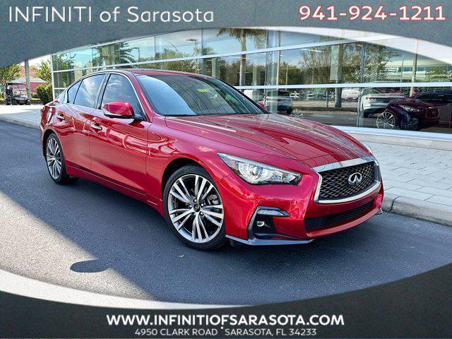 2021 infiniti q50 3.0t sensory