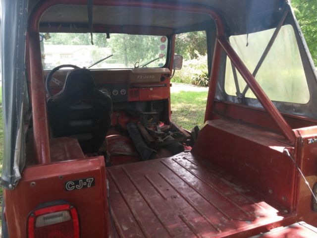 1979 jeep cj-7 renegade project