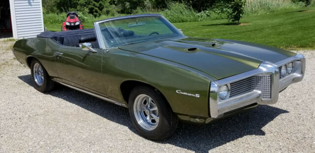 1969 pontiac lemans custom s convertible