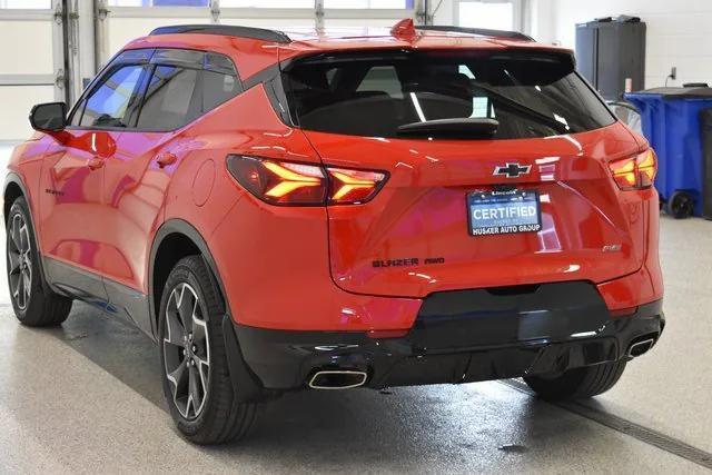 2021 chevrolet blazer rs