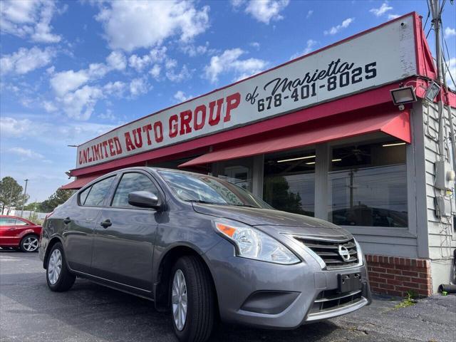 2018 nissan versa 1.6 s+