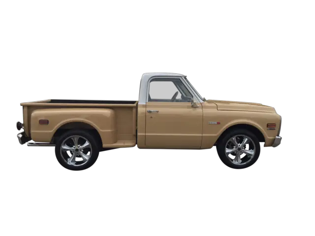 1971 chevy chevrolet c-10 c10 pickup truck cheyenne step side california 71