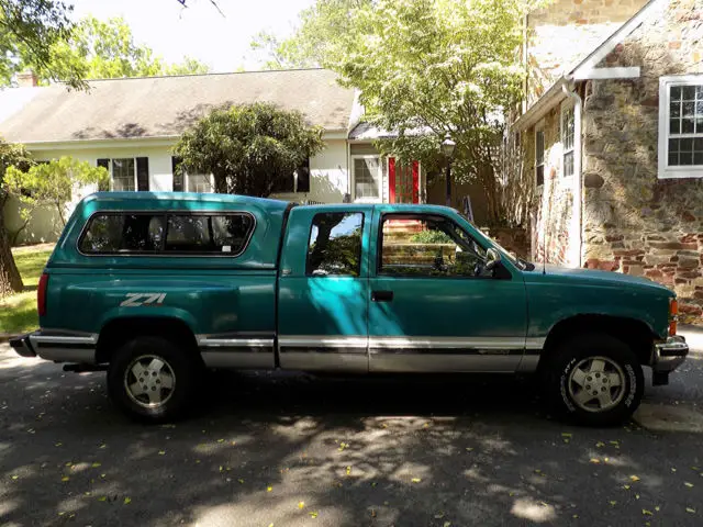 no reserve 1993 chevrolet k1500 silverado extended cab pickup 2-door 5.7l v8 4wd