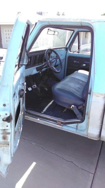 1973 ford f100 lwb manual 4 speed - 129000 original miles