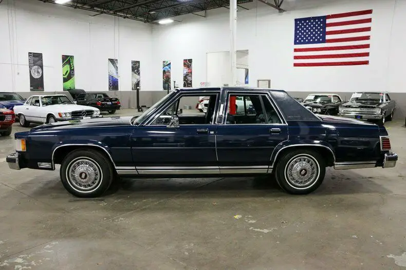 1985 mercury grand marquis 51806 miles blue 5.0l v8 automatic